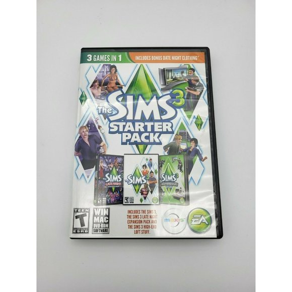 EA Games Video Games & Consoles The Sims 3 Starter Pack For Windows Pc Or Mac 23 Ea Games